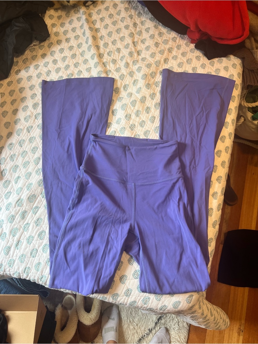 lululemon athletica Purple High-Rise align Flare Leggings